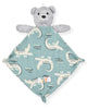 Boys Super Soft Snuggle Jersey Zip-Up Coverall Pajama with Blankey Buddy - Crocodile. - Sleep On It Kids