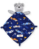 Boys Super Soft Snuggle Jersey Zip-Up Coverall Pajama with Blankey Buddy- Racer - Sleep On It Kids