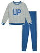 Sleep On It Boys 2-Piece Hacci Pajama Sets - Wake Up - Sleep On It Kids