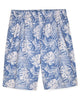 Boys 2-Piece Short-Sleeve Jersey Pajama Printed Shorts Set- Tropical. - Sleep On It Kids