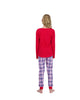 2-Piece Brushed Jersey Pajama Set - Snuggle, Red & Pink Pajama Set for Girls - Sleep On It Kids