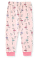Sleep On It Infant & Toddler Girls 2-Piece Super Soft Jersey Snug-Fit Pajama Set with Matching Socks - Ballet - Sleep On It Kids