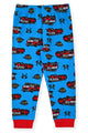 Sleep On It Infant & Toddler Boys 2-Piece Super Soft Jersey Snug-Fit Pajama Set with Matching Socks - Fire Trucks - Sleep On It Kids