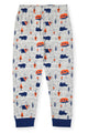 Sleep On It Infant & Toddler Boys 2-Piece Super Soft Jersey Snug-Fit Pajama Set with Matching Socks - Outdoors - Sleep On It Kids