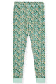 Girls 2-Piece Super Soft Jersey Snug-Fit Pajama Set- Floral, Turquoise & White Pajama Set for Toddlers and Girls - Sleep On It Kids