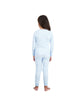Girls 2-Piece Super Soft Jersey Snug-Fit Pajama Set- Stars, Light Blue Pajama Set for Toddlers and Girls - Sleep On It Kids