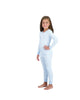 Girls 2-Piece Super Soft Jersey Snug-Fit Pajama Set- Stars, Light Blue Pajama Set for Toddlers and Girls - Sleep On It Kids