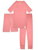 100% Organic Cotton Rib Knit Snug-Fit 6-Piece Pajama Sets for Boys & Girls. - Sleep On It Kids