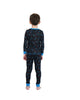 Boys 2-Piece Super Soft Jersey Snug-Fit Pajama Set- Dinosaurs, Black & Blue Pajama Set for Boys - Sleep On It Kids