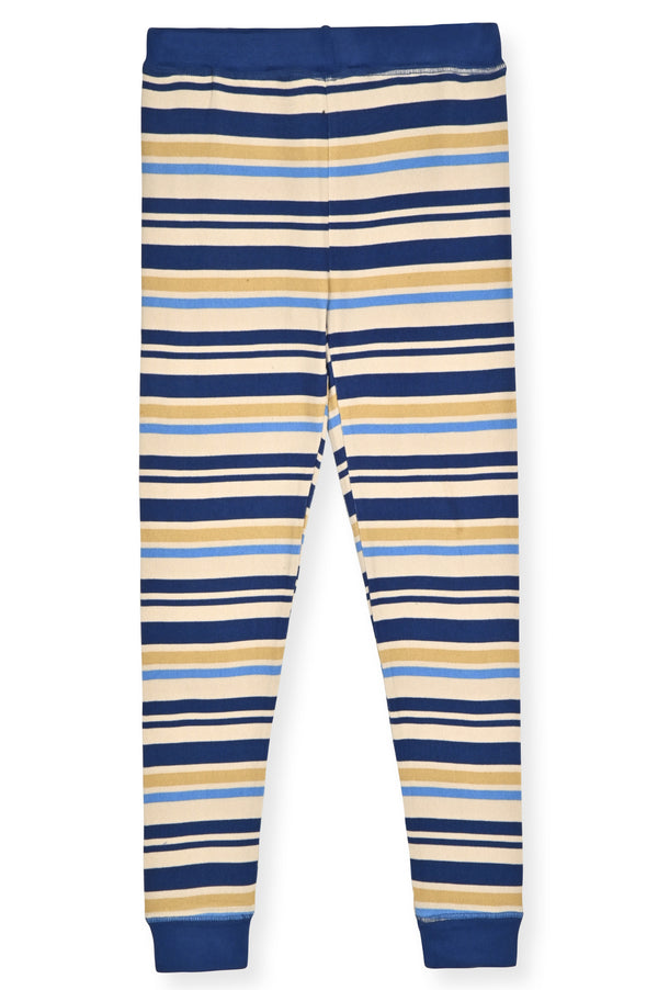 Boys 2- Piece Super Soft Jersey Snug Fit Pajama Set- Stripes. - Sleep On It Kids
