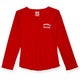 2-Piece Brushed Jersey Pajama Set - Snuggle, Red & Pink Pajama Set for Girls - Sleep On It Kids