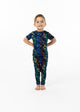 Boys Neon Splatter Super Soft Snug Fit 2-Piece Pajama Sleep Set - Sleep On It Kids