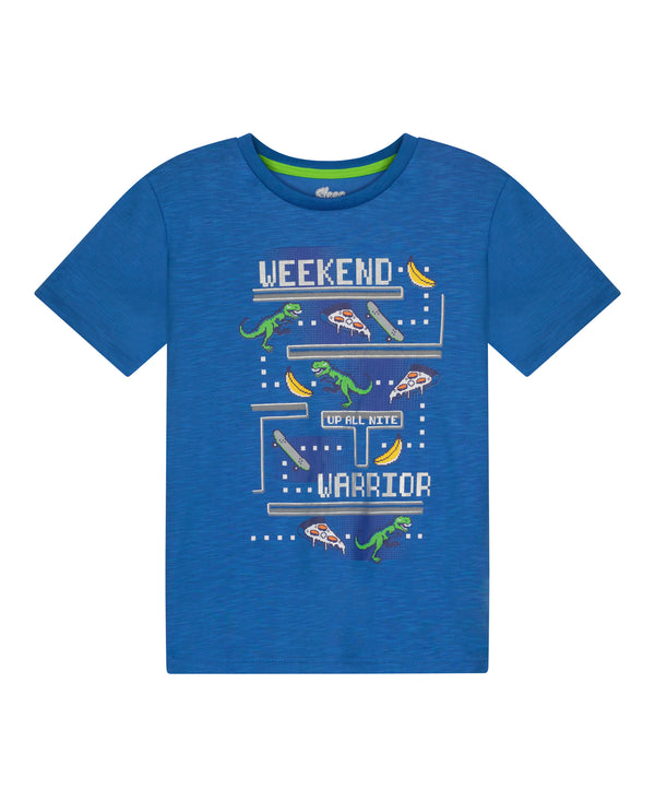 Boys Weekend Warrior 2-Piece Pajama Sleep Pants Set - Sleep On It Kids