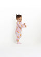 Infant/Toddler Girls Animal Zoo Snug Fit 2-Piece Pajama Sleep Set With Matching Socks - Sleep On It Kids
