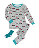 Infant/Toddler Boys Wacky Monster Snug Fit 2-Piece Pajama Sleep Set With Matching Socks - Sleep On It Kids