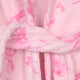 Sleep On It Girls Fleece Robe With Slippers - Pink Bow - Sleep On It Kids