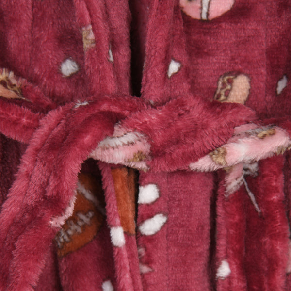 Sleep On It Girls Fleece Robe With Slippers - Pink Movienight - Sleep On It Kids