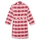 Sleep On It Girls Fleece Robe With Slippers - Red Buffalo - Sleep On It Kids