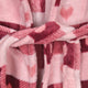 Sleep On It Girls Fleece Robe With Slippers - Red Buffalo - Sleep On It Kids