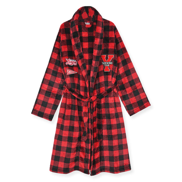 Sleep On It Boys Fleece Robe With Slippers - Red - Sleep On It Kids