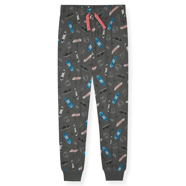 Sleep On It Boys 2-Piece Jersey Pajama Pant Set - Skate - Sleep On It Kids
