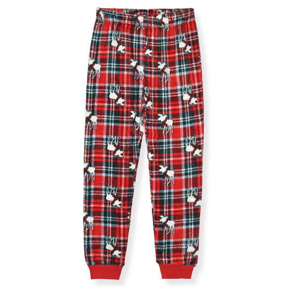 Sleep On It Boys 2Pk Fleece Pants - Red - Sleep On It Kids