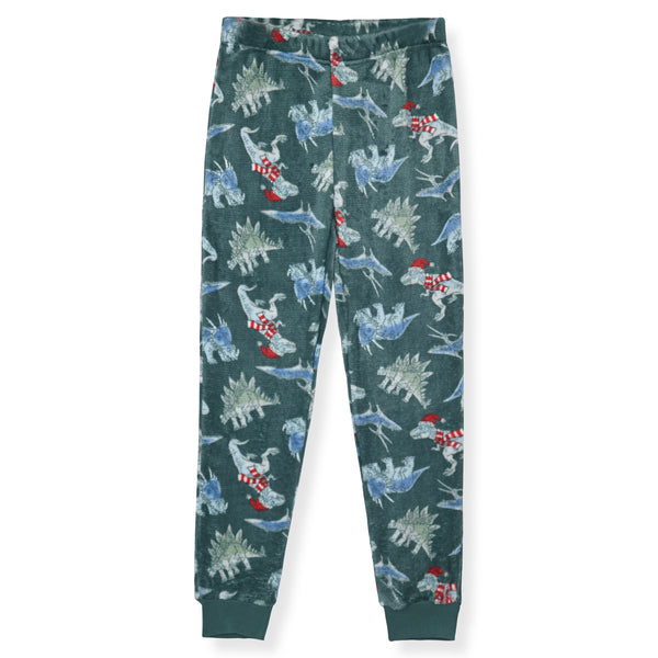 Sleep On It Boys 2Pk Fleece Pants - Green - Sleep On It Kids