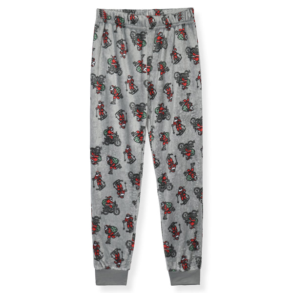 Sleep On It Boys 2Pk Fleece Pants - Gray - Sleep On It Kids