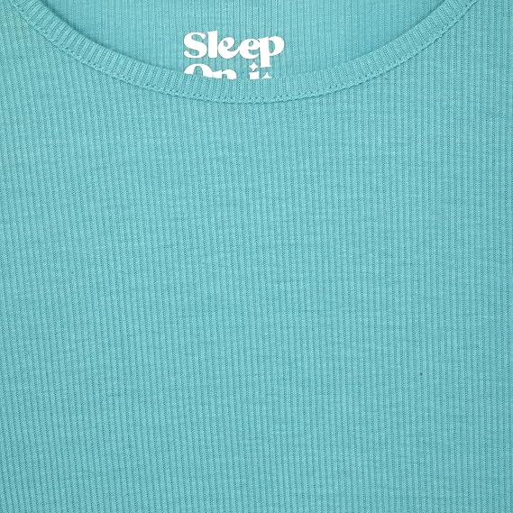 Sleep On It Girls 4-Piece Woven Flannel Plaid Pajama Sets - Light Blue and Navy Blue - Sleep On It Kids