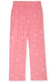 Sleep On It Girls 2-Piece Button-Front Coat Pajama Set with Scrunchie - Velour Stars - Sleep On It Kids