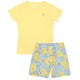 Sleep On It Girls Boxer Shorts PJ Set - Lemons - Sleep On It Kids