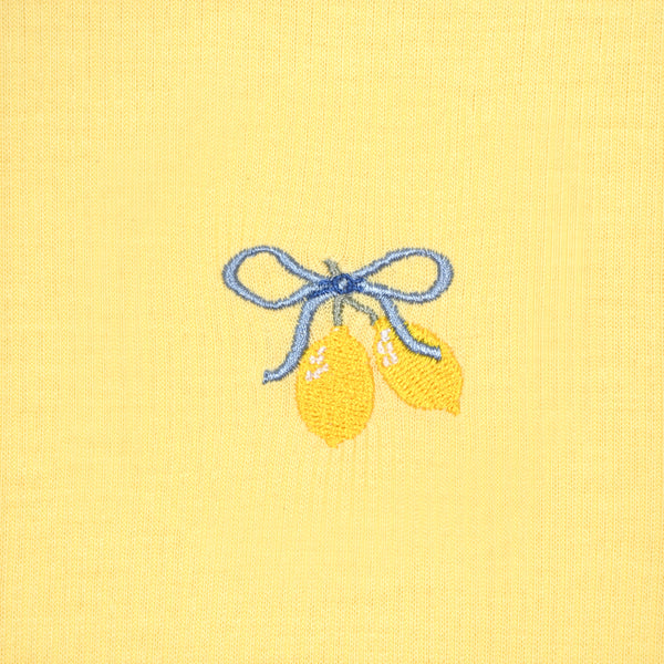 Sleep On It Girls Boxer Shorts PJ Set - Lemons - Sleep On It Kids