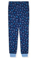 Boys 2-Piece Short-Sleeve Jersey Pajama Pants Set- Fast Track. - Sleep On It Kids