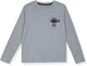 Sleep On It Boys 4-Piece Long Sleeve Pajama Set with Fleece Plaid Pants - Blue and Grey - Sleep On It Kids