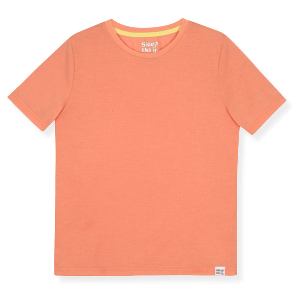 Sleep On It Boys Printed Bottom Pajama Shorts Set - Palm Trees - Sleep On It Kids