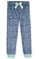 Girls 2-Piece Fleece Pajama Sets- Bring The Joy, Mint & Blue Pajama Set for Girls - Sleep On It Kids