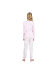 Girls 2-Piece Fleece Pajama Sets- Plaid, Pink & White Pajama Set for Girls - Sleep On It Kids