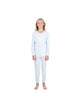 Girls 2-Piece Hacci Pajama Set- Chevron, Multicolored Pajama Set for Girls with Matching Scrunchie - Sleep On It Kids