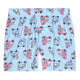 Girls 2-Piece Sleeveless Tank-Top Jersey Pajama Shorts Set with Hair Scrunchie- Chill Mode. - Sleep On It Kids