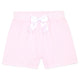 Sleep On It Girls Seersucker Coat Front Pajama Short Set - Stripe - Sleep On It Kids