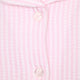 Sleep On It Girls Seersucker Coat Front Pajama Short Set - Stripe - Sleep On It Kids