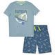 Sleep On It Boys 2-Piece Jersey Pajama Shorts Set - NASA - Sleep On It Kids