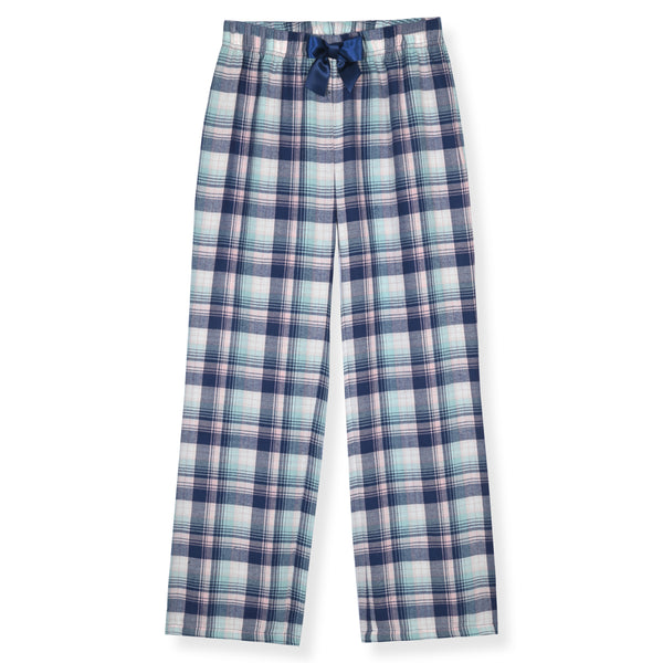 Sleep On It Boys 2-Piece Plaid Pajama Pant Set - Navy Buffalo Plaid - Sleep On It Kids