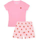 Sleep On It Girls Boxer Shorts PJ Set - Strawberry - Sleep On It Kids