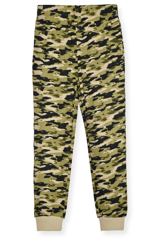 Boys 2-Piece Hacci Pajama Sets - Camo, Green & Black Pajama Sets for Boys - Sleep On It Kids