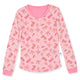 Sleep On It Girls Snuggle Jersey Tight Fit Set - Pink - Sleep On It Kids