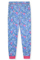 Girls 2-Piece Super Soft Jersey Snug Fit Pajama Set- Delicate Florals. - Sleep On It Kids
