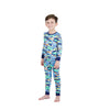 Boys 2-Piece Super Soft Jersey Snug-Fit Pajama Set- Camo, Multicolored Pajama Set for Toddlers and Boys - Sleep On It Kids