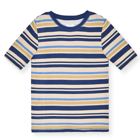 Boys 2- Piece Super Soft Jersey Snug Fit Pajama Set- Stripes. - Sleep On It Kids