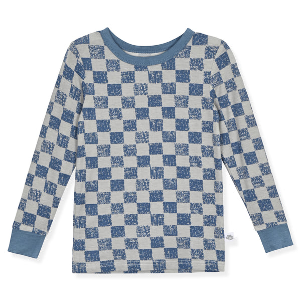 Sleep On It Boys 4PC Bamboo Snug Fit Pajama Sets ,White - Sleep On It Kids